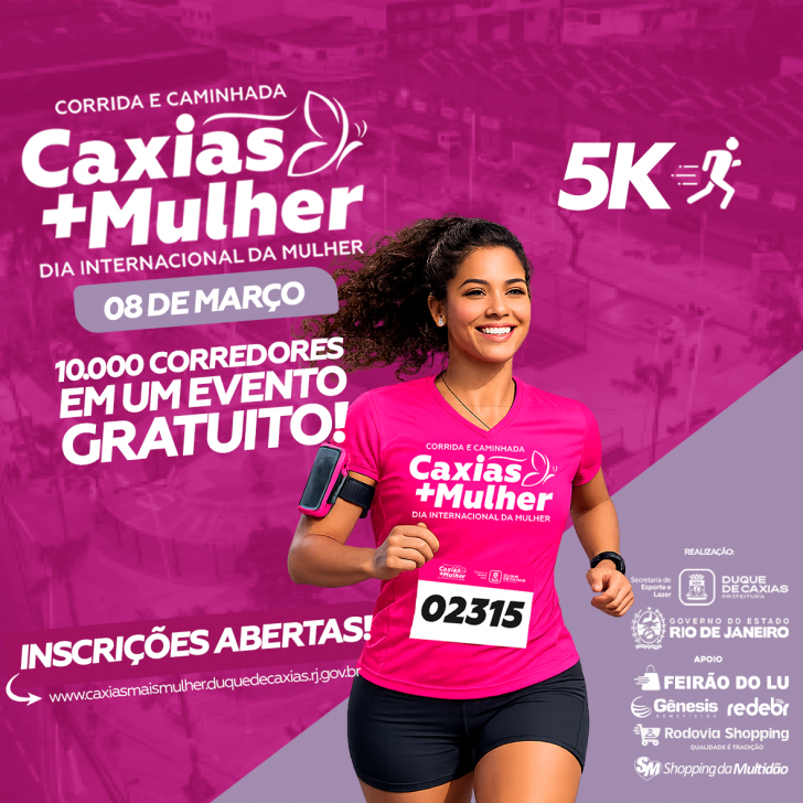 Corrida Caxias + Mulher