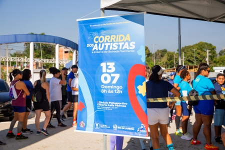 A FESTA DA INCLUSÃO: PREFEITURA DE DUQUE DE CAXIAS PROMOVE A TERCEIRA CORRIDA DOS AUTISTAS E INCLUSIVA DA BAIXADA FLUMINENSE