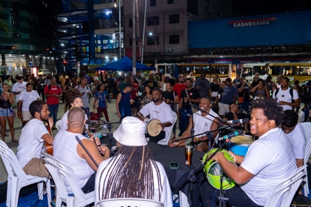 CIRCUITO CULTURAL BOCA PRA FORA RETORNA COM RODA DE SAMBA