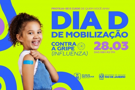 DIA D DA VACINAÇÃO CONTRA A GRIPE INFLUENZA 2026 ACONTECERÁ EM 28 DE MARÇO. CONFIRA A PROGRAMAÇÃO E A LISTA DOS GRUPOS PRIORITÁRIOS