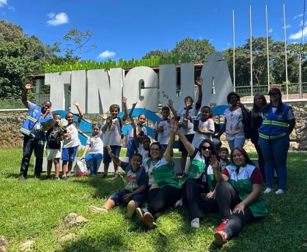 EDUCAÇÃO AMBIENTAL MARCA DIA DA ÁGUA COM VISITA DE ALUNOS À ESTAÇÃO SOCIOAMBIENTAL DE TINGUÁ