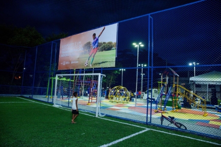 INAUGURAÇÃO DA PRAÇA DA PARAOPEBA REFORÇA INVESTIMENTOS EM LAZER NO SARAPUÍ