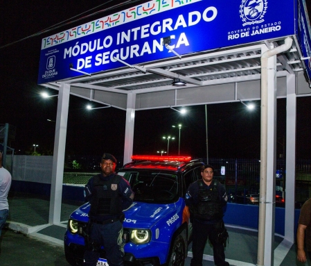 MAIS UM MÓDULO DE SEGURANÇA INTEGRADO INAUGURADO EM DUQUE DE CAXIAS