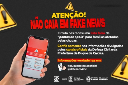 NÃO CAIA EM FAKE NEWS