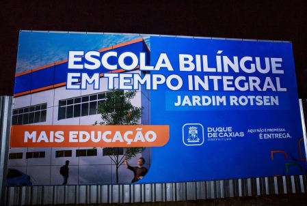 PREFEITURA DE DUQUE DE CAXIAS LANÇA OBRAS DE ESCOLA BILÍNGUE NO TERCEIRO DISTRITO
